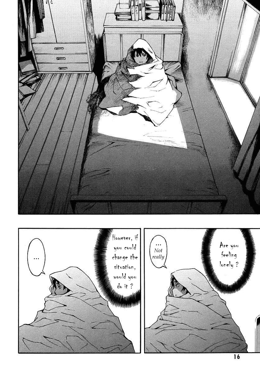 Mirai Nikki Chapter 0 page 16 - Chapter 0: Prologue