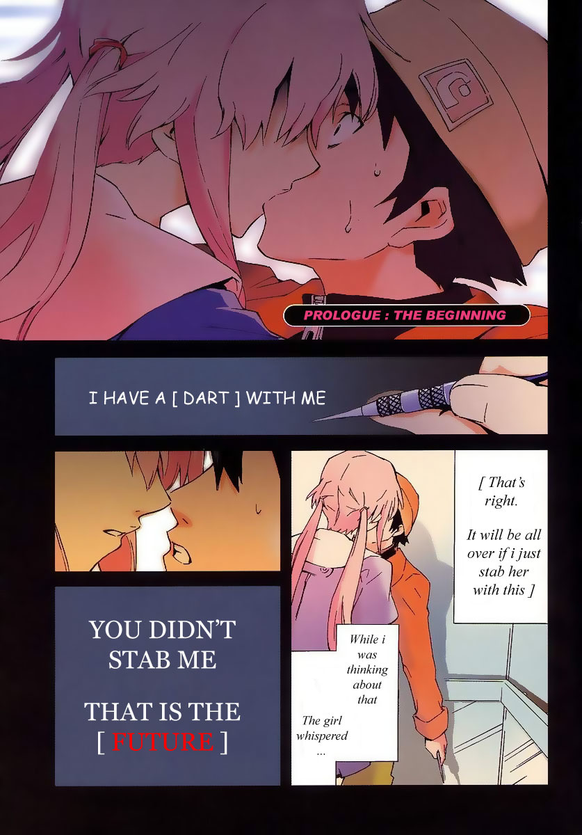 Mirai Nikki Chapter 0 page 4 - Chapter 0: Prologue