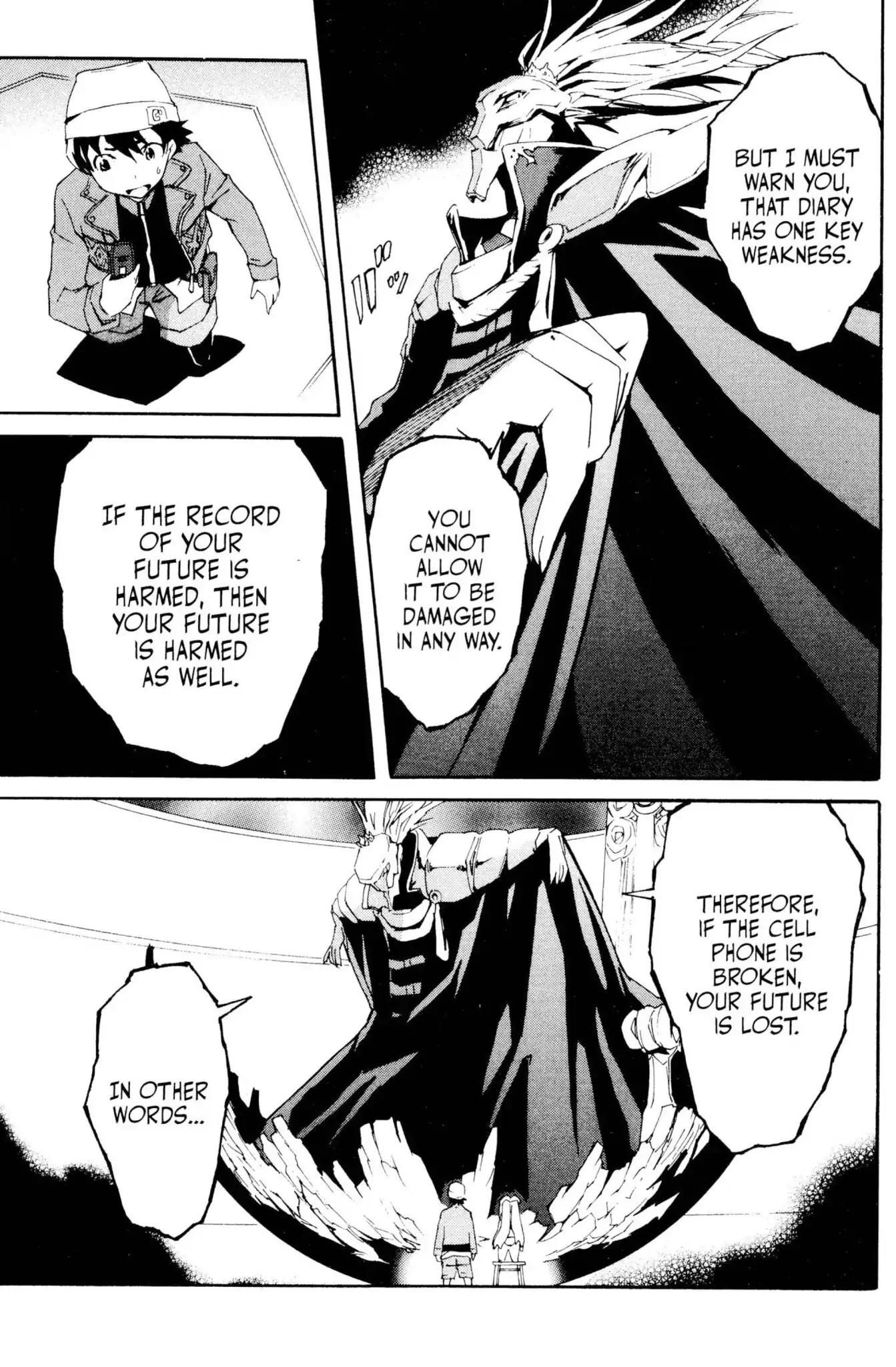 Mirai Nikki Chapter 1 page 13 - Chapter 1: Vol.1 Diary 1: Future Diary