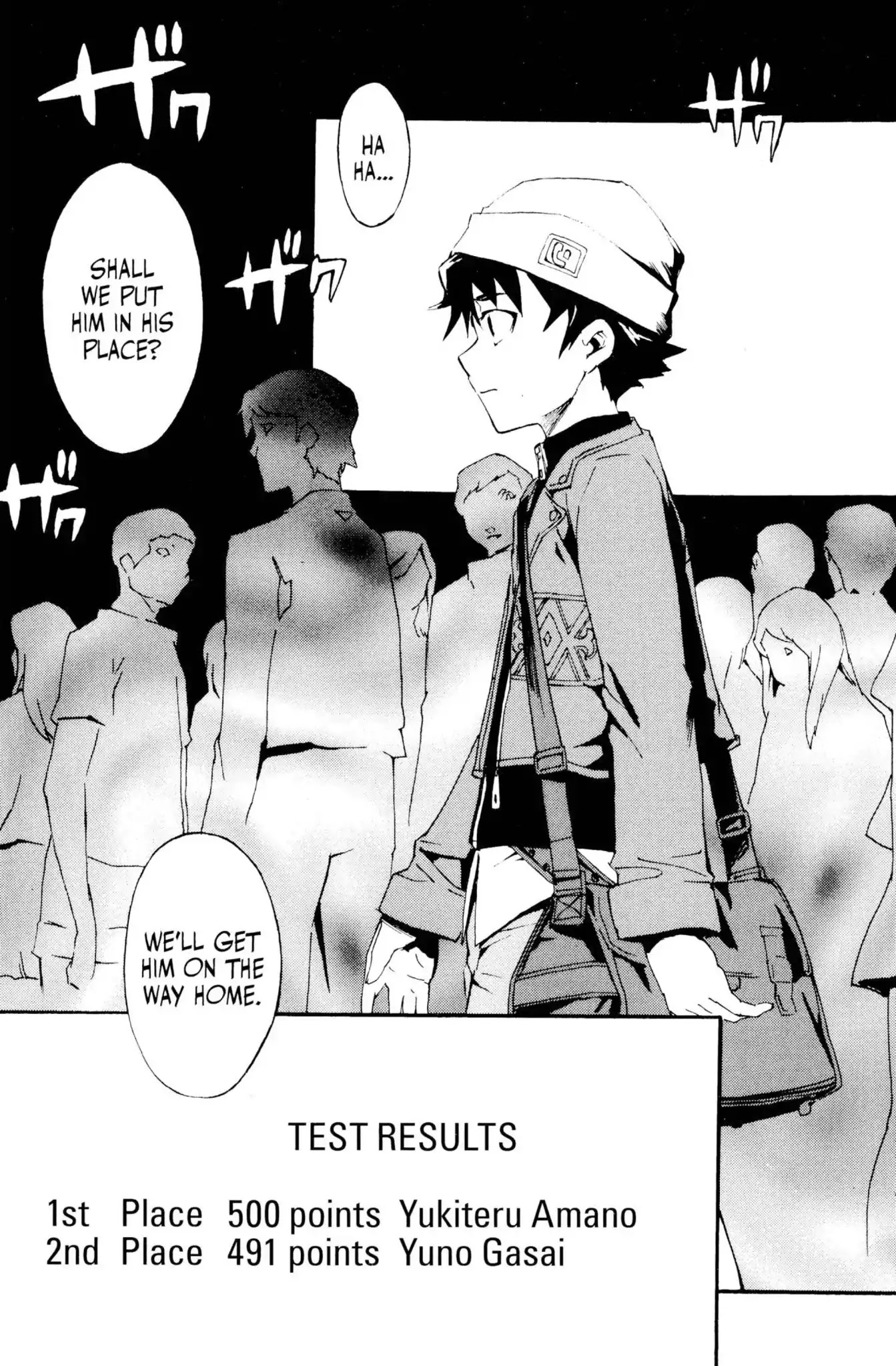 Mirai Nikki Chapter 1 page 17 - Chapter 1: Vol.1 Diary 1: Future Diary