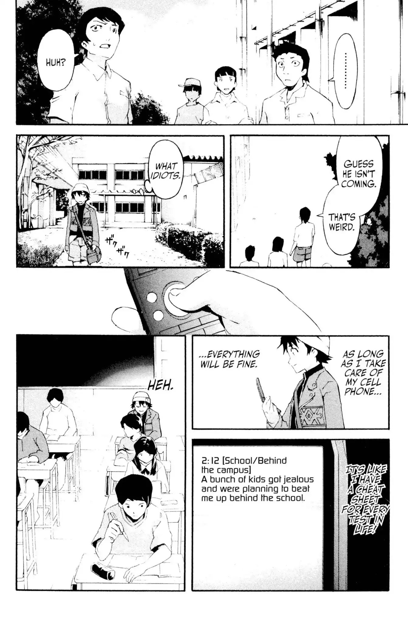 Mirai Nikki Chapter 1 page 18 - Chapter 1: Vol.1 Diary 1: Future Diary