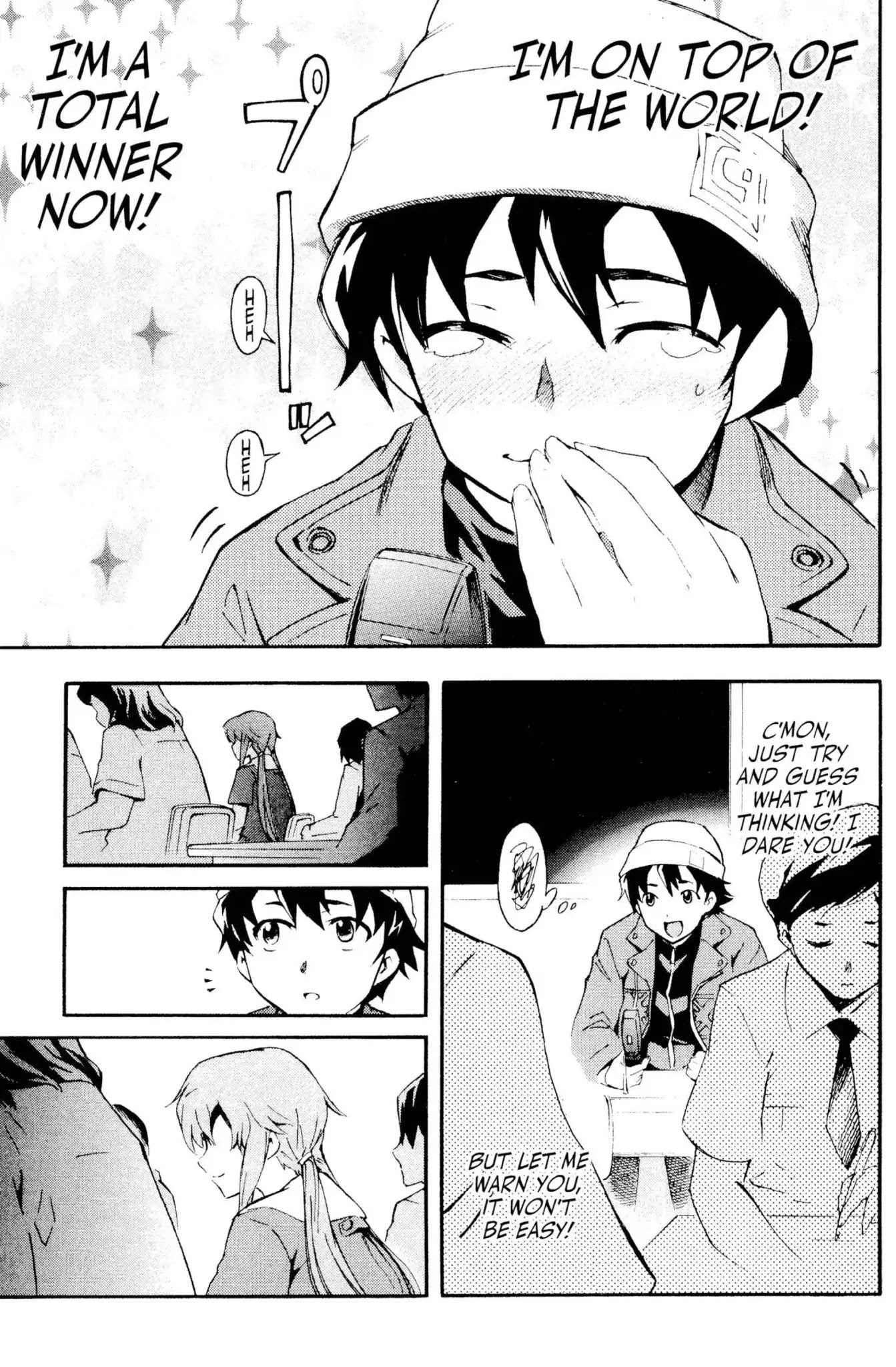 Mirai Nikki Chapter 1 page 19 - Chapter 1: Vol.1 Diary 1: Future Diary