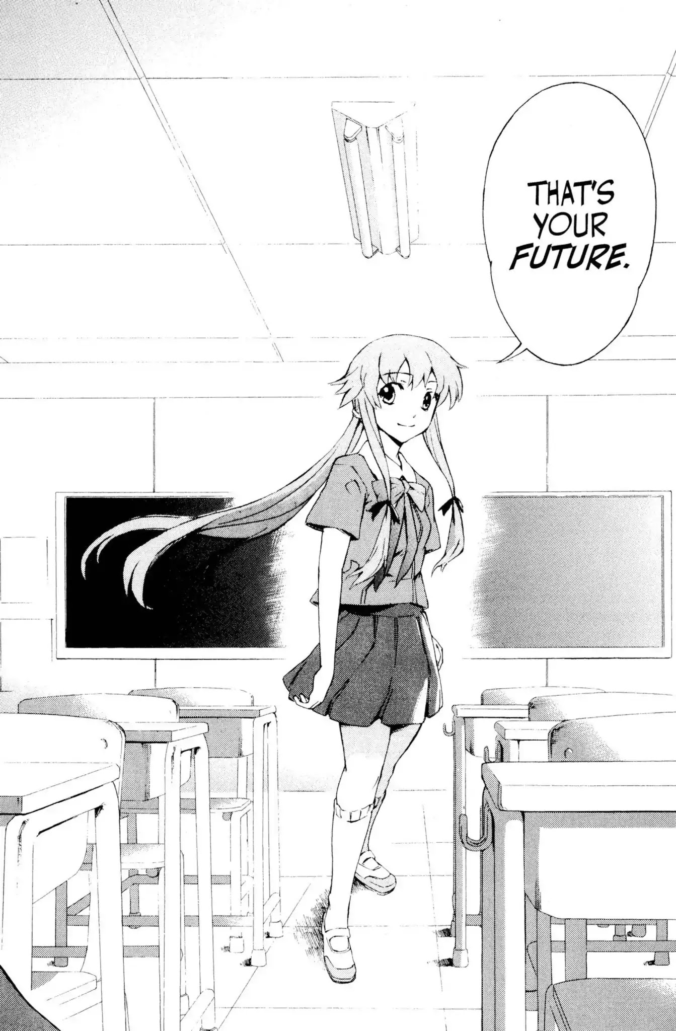 Mirai Nikki Chapter 1 page 26 - Chapter 1: Vol.1 Diary 1: Future Diary