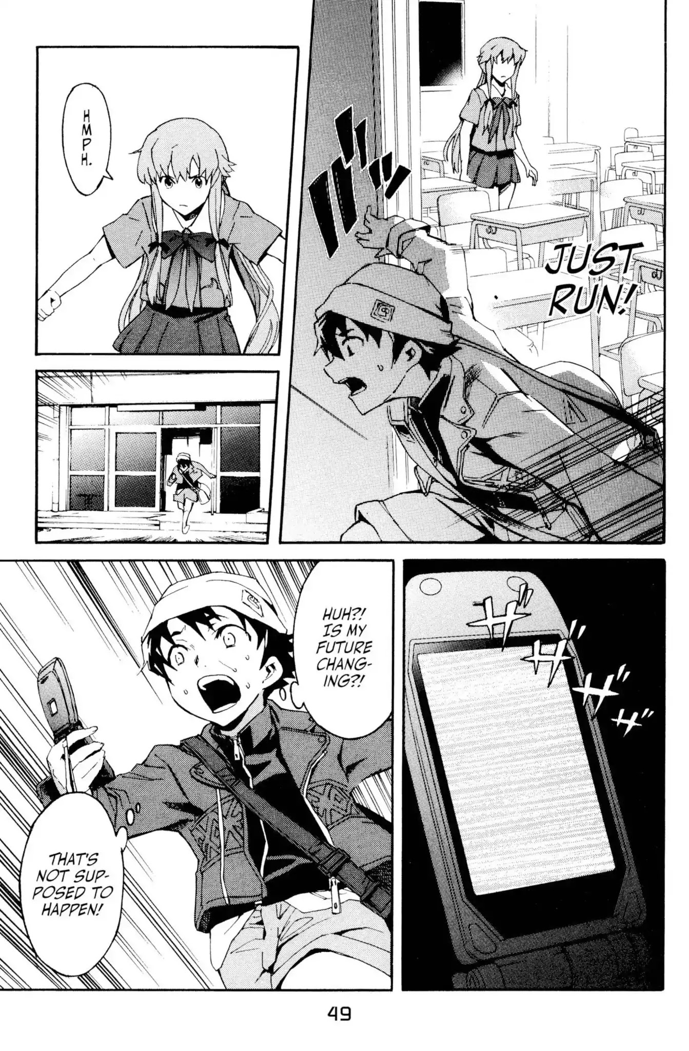 Mirai Nikki Chapter 1 page 29 - Chapter 1: Vol.1 Diary 1: Future Diary
