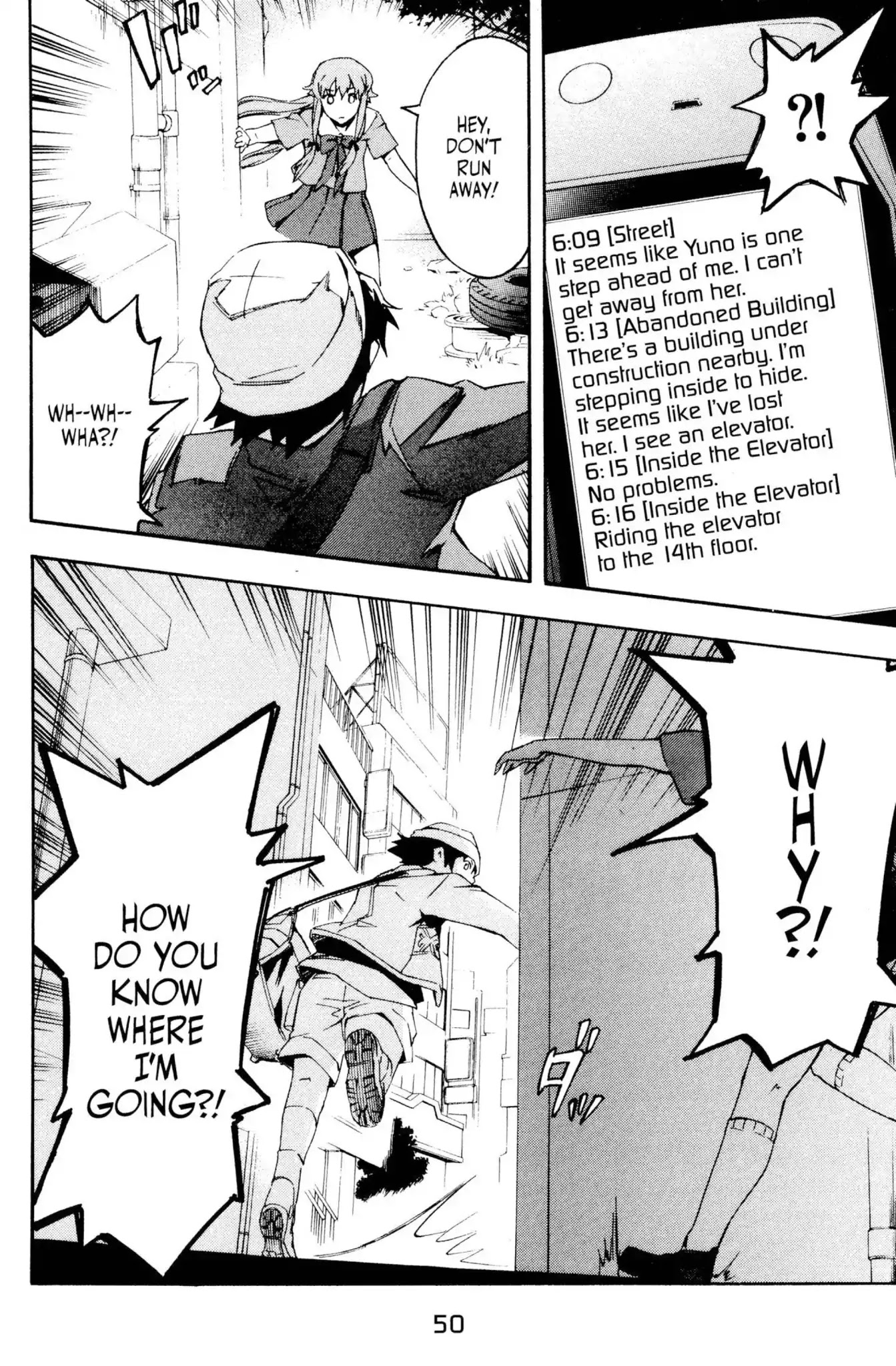Mirai Nikki Chapter 1 page 30 - Chapter 1: Vol.1 Diary 1: Future Diary