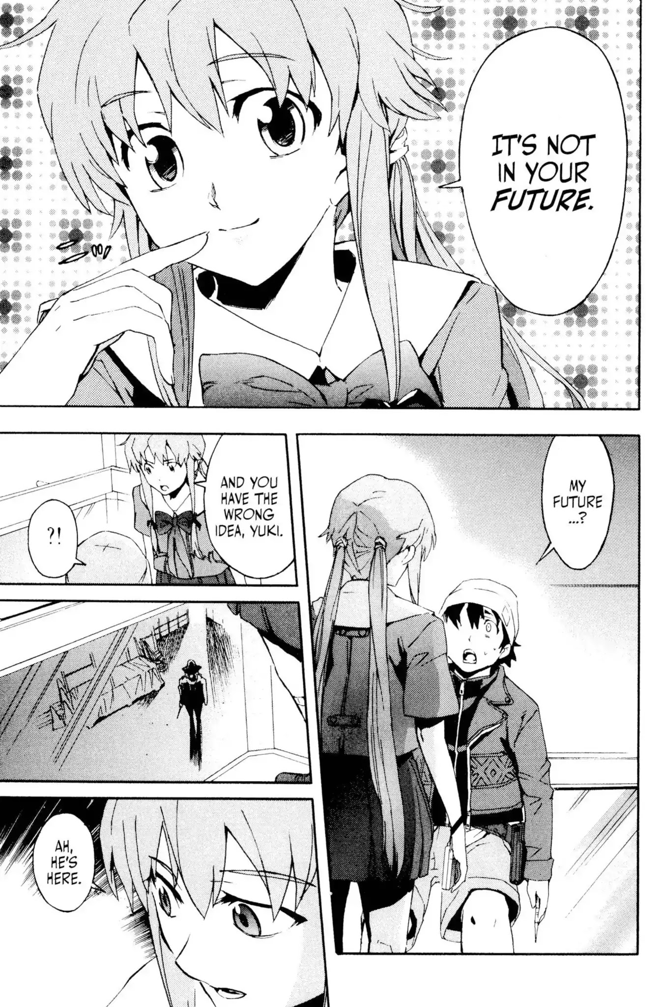 Mirai Nikki Chapter 1 page 39 - Chapter 1: Vol.1 Diary 1: Future Diary