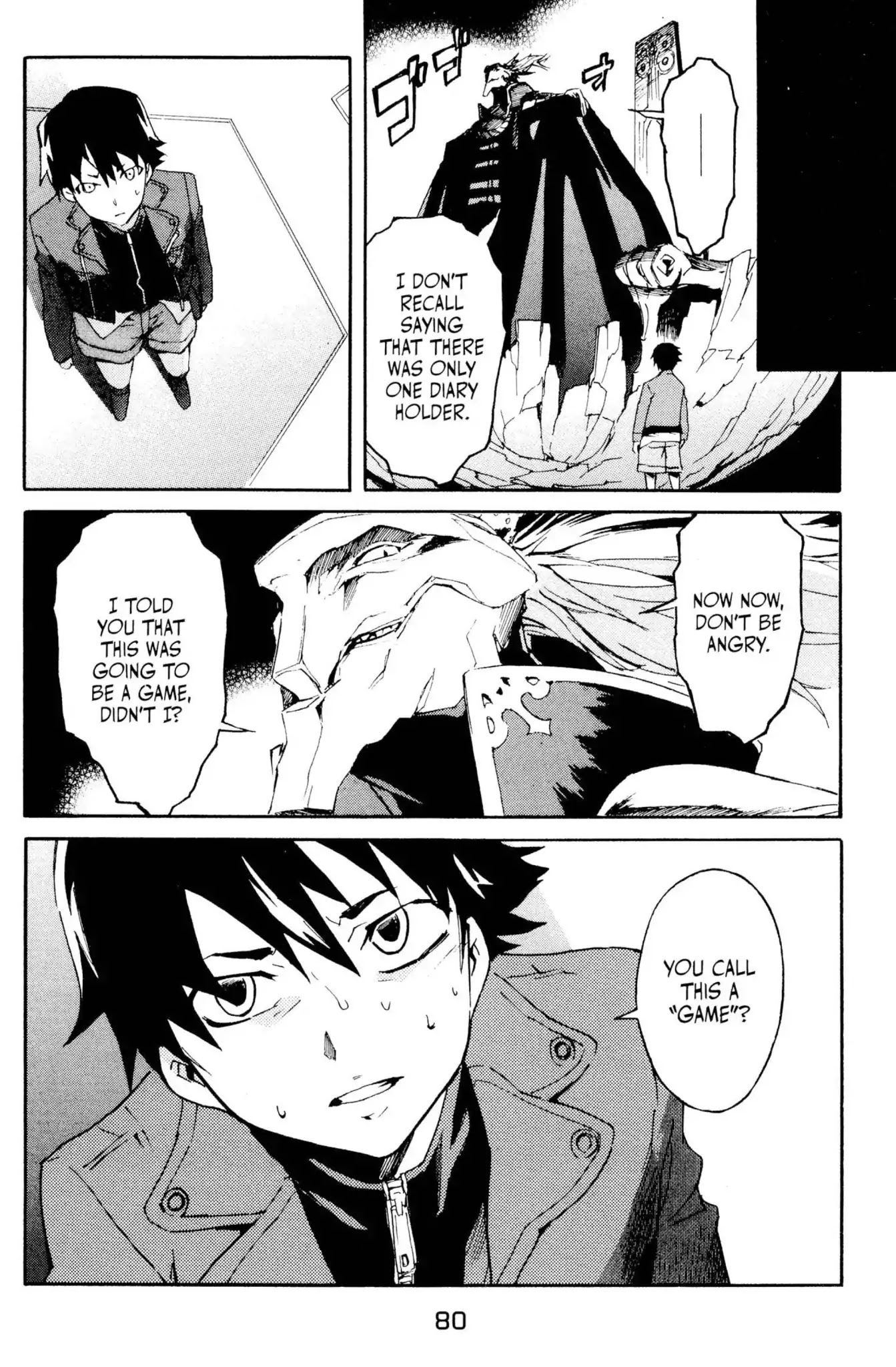 Mirai Nikki Chapter 1 page 60 - Chapter 1: Vol.1 Diary 1: Future Diary