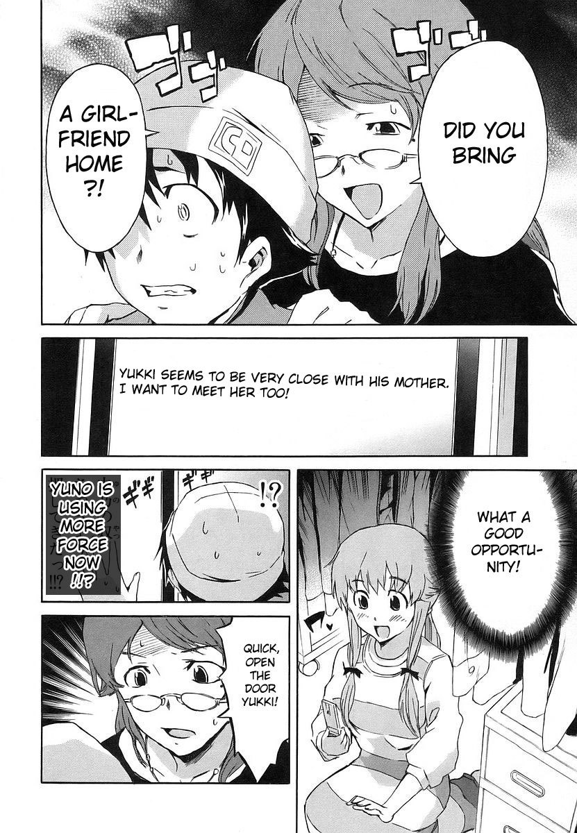 Mirai Nikki Chapter 10 page 15 - Chapter 10: Yuno Gasai's Happy Day