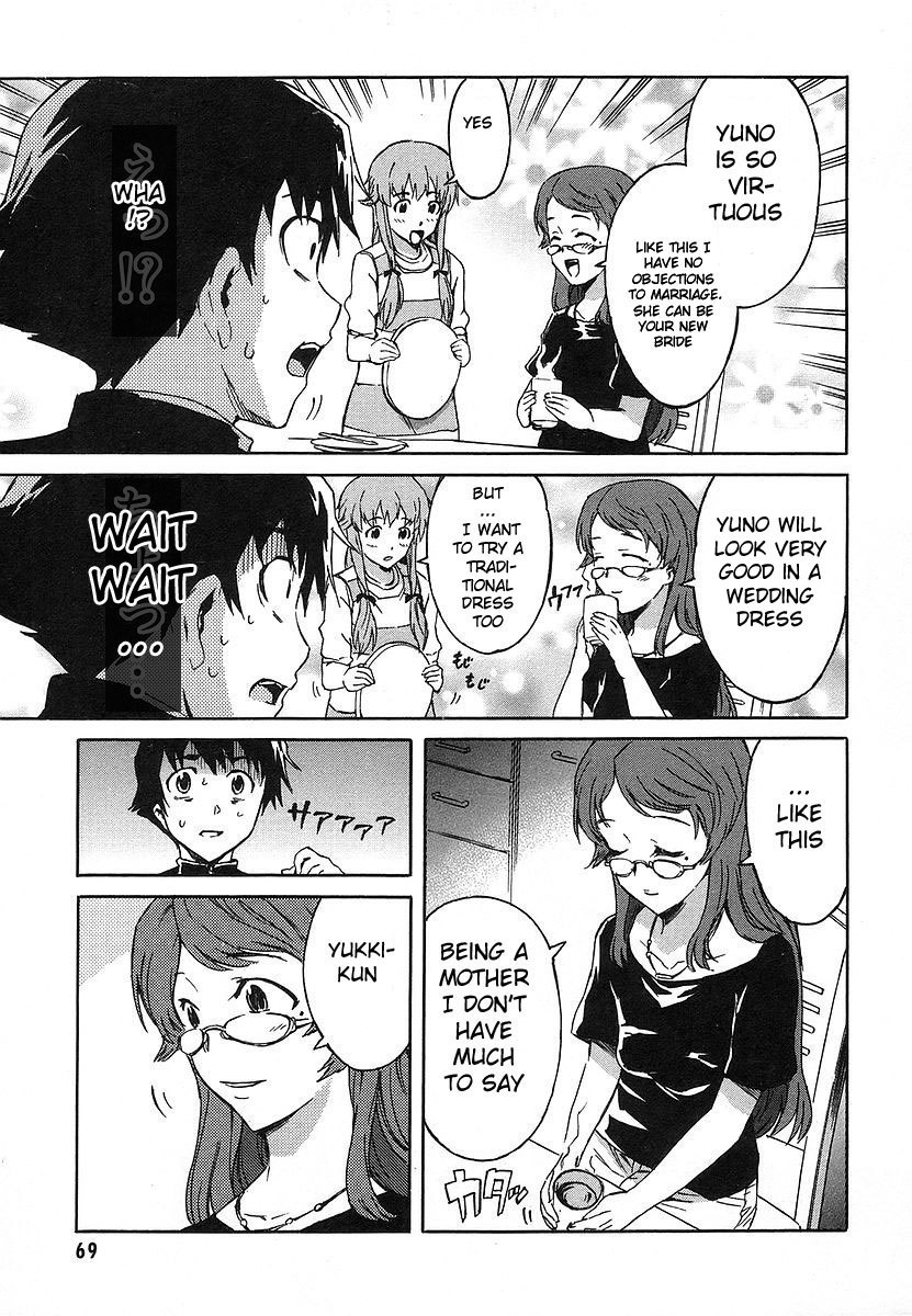 Mirai Nikki Chapter 10 page 23 - Chapter 10: Yuno Gasai's Happy Day