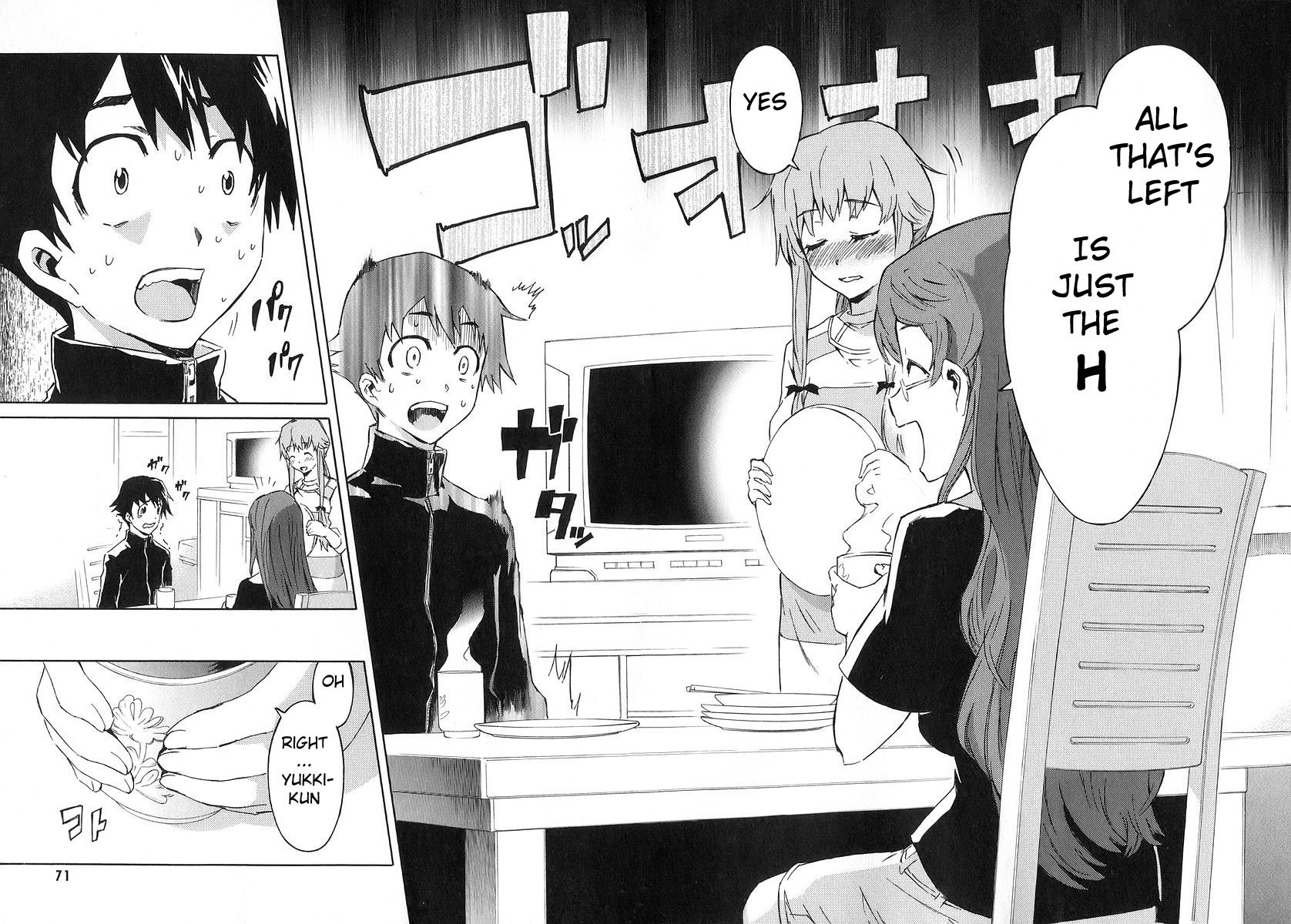 Mirai Nikki Chapter 10 page 24 - Chapter 10: Yuno Gasai's Happy Day