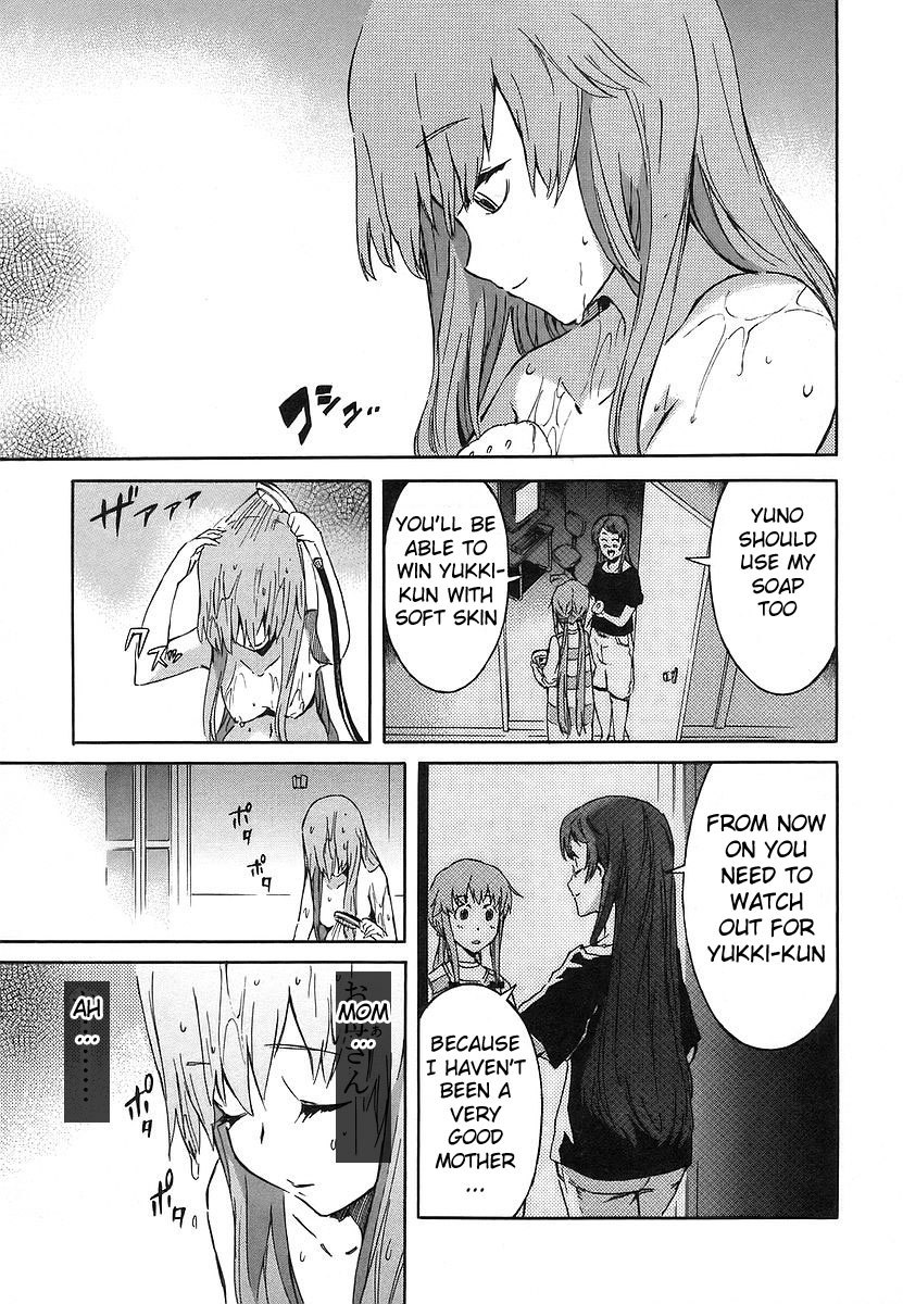 Mirai Nikki Chapter 10 page 28 - Chapter 10: Yuno Gasai's Happy Day