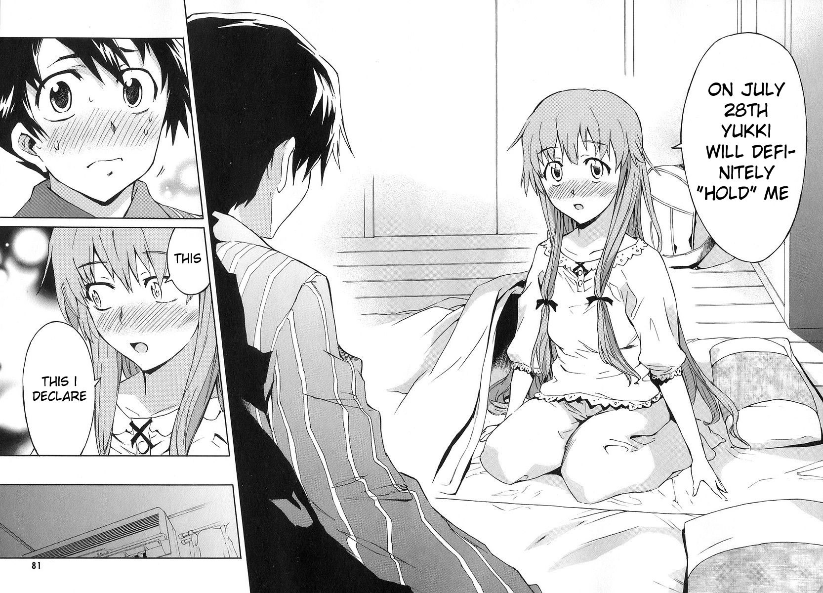 Mirai Nikki Chapter 10 page 33 - Chapter 10: Yuno Gasai's Happy Day