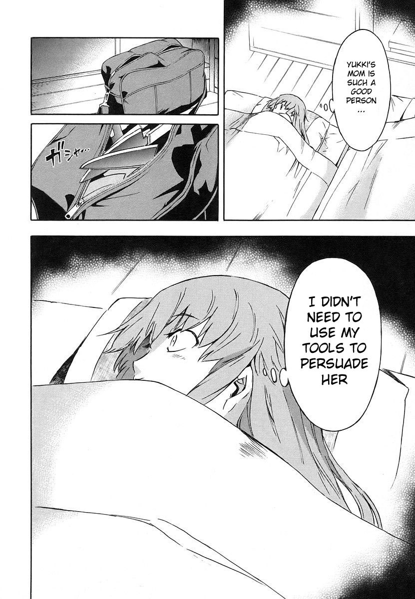 Mirai Nikki Chapter 10 page 34 - Chapter 10: Yuno Gasai's Happy Day