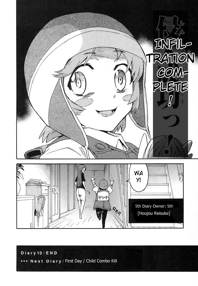 Mirai Nikki Chapter 10 page 38 - Chapter 10: Yuno Gasai's Happy Day