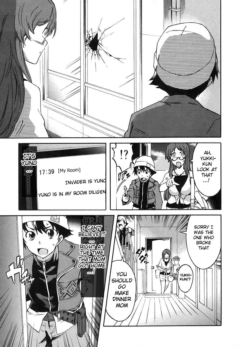 Mirai Nikki Chapter 10 page 8 - Chapter 10: Yuno Gasai's Happy Day