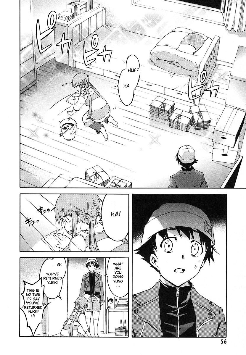 Mirai Nikki Chapter 10 page 9 - Chapter 10: Yuno Gasai's Happy Day
