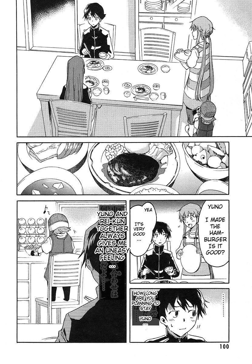 Mirai Nikki Chapter 11 page 13 - Chapter 11: First Day - Child Combo Kill