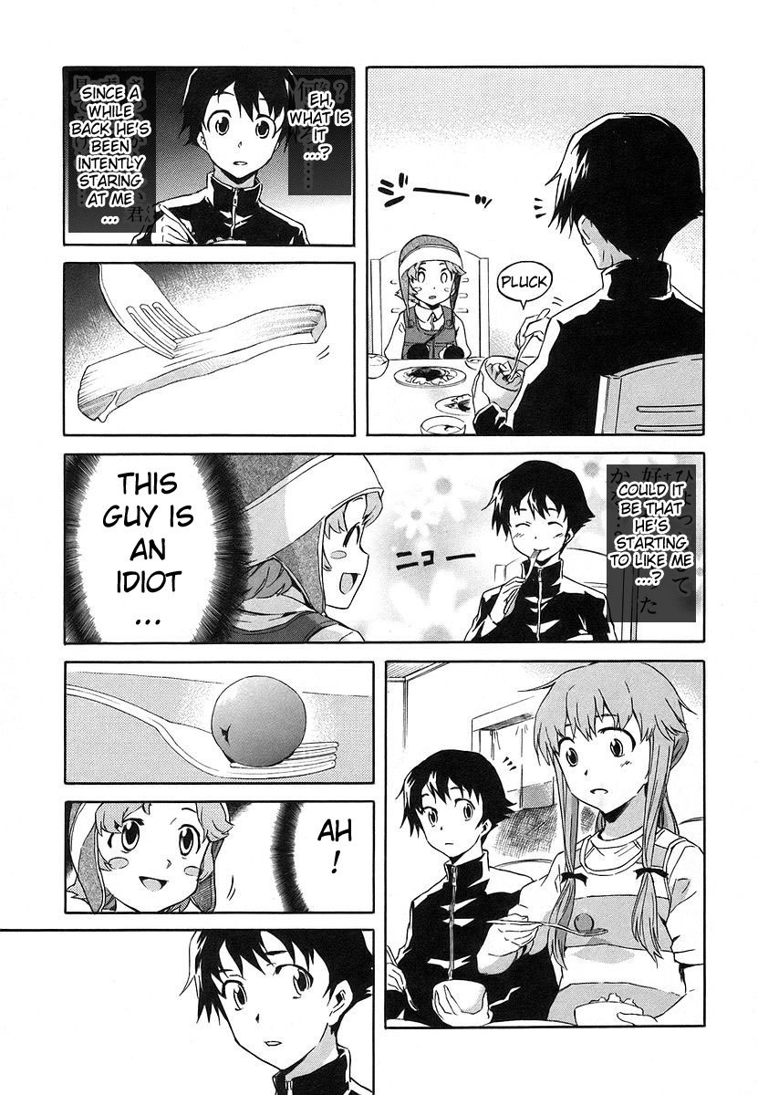 Mirai Nikki Chapter 11 page 16 - Chapter 11: First Day - Child Combo Kill