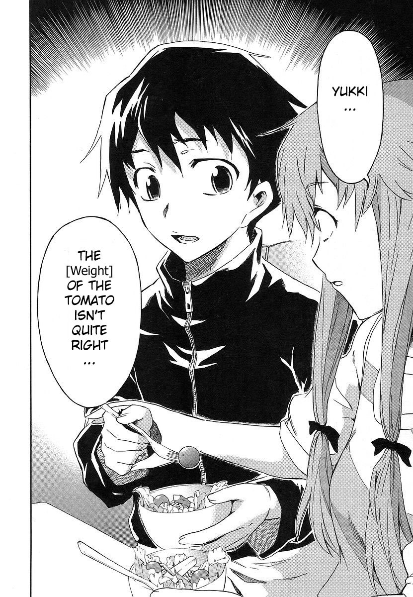 Mirai Nikki Chapter 11 page 19 - Chapter 11: First Day - Child Combo Kill