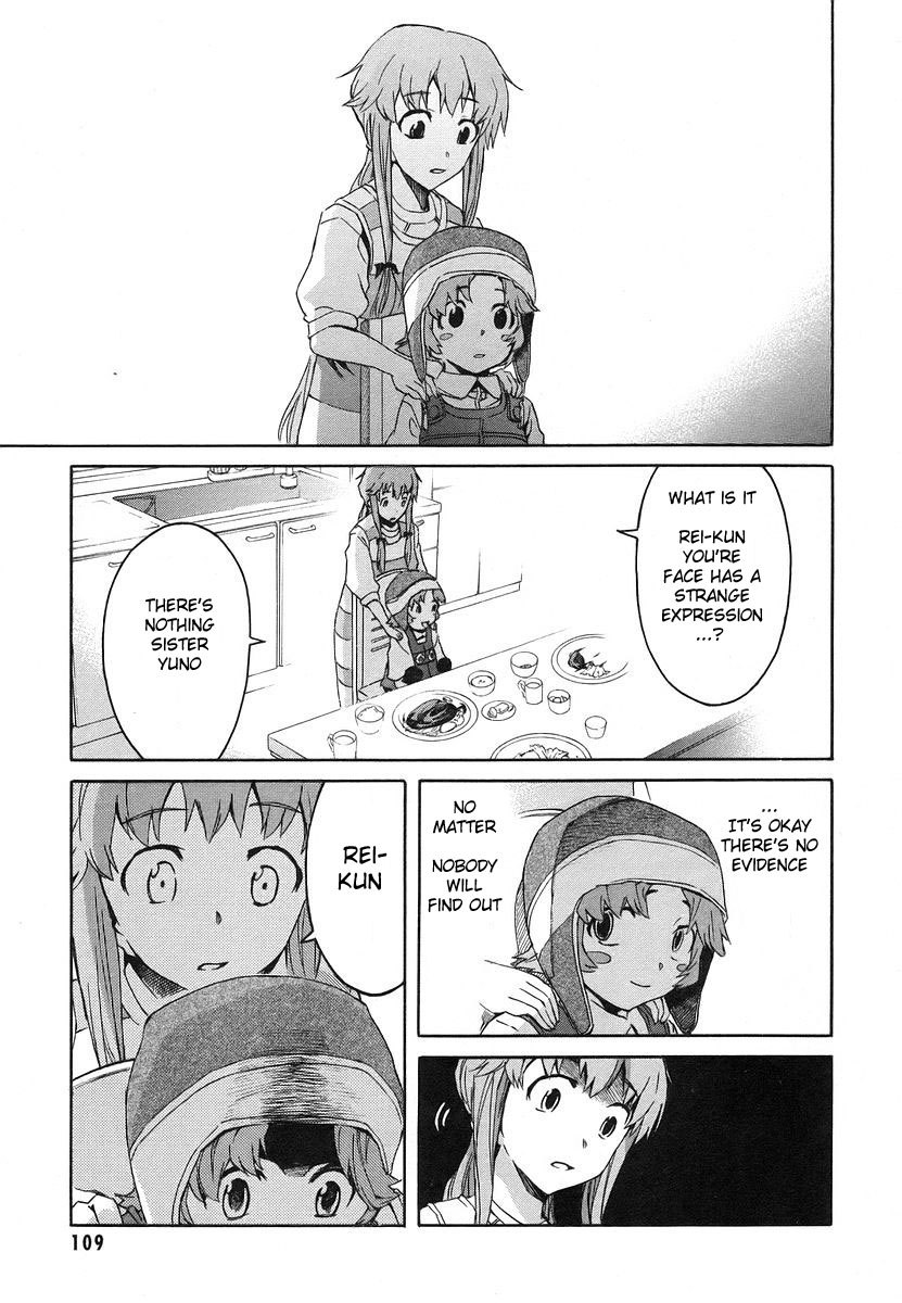 Mirai Nikki Chapter 11 page 22 - Chapter 11: First Day - Child Combo Kill