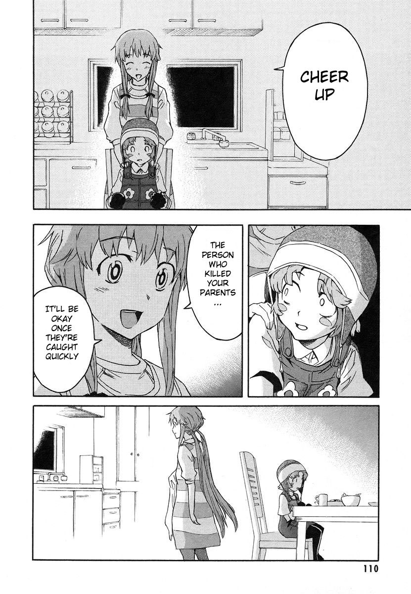 Mirai Nikki Chapter 11 page 23 - Chapter 11: First Day - Child Combo Kill