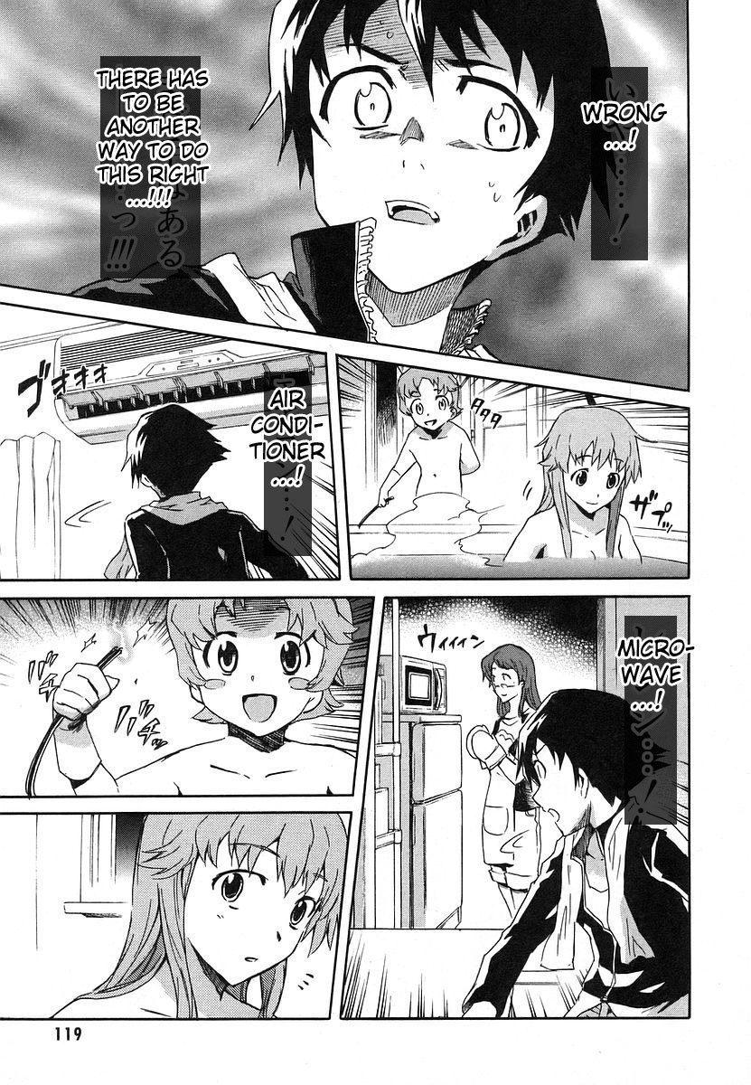 Mirai Nikki Chapter 11 page 31 - Chapter 11: First Day - Child Combo Kill