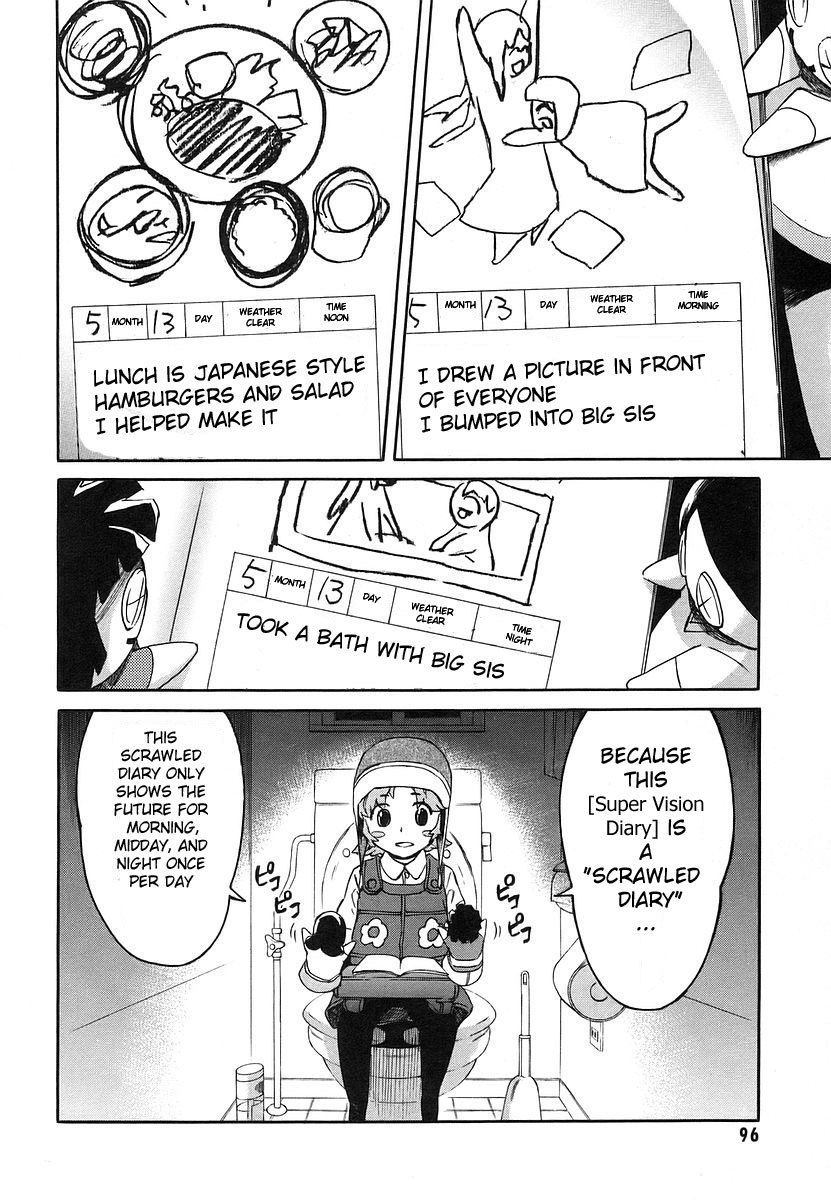 Mirai Nikki Chapter 11 page 9 - Chapter 11: First Day - Child Combo Kill