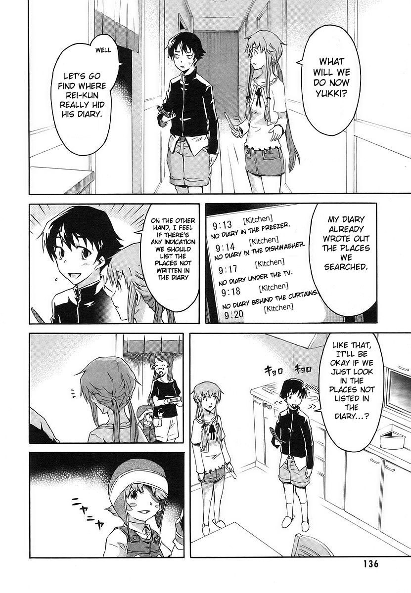 Mirai Nikki Chapter 12 page 12 - Chapter 12: Second Day - Suspicious Toybox
