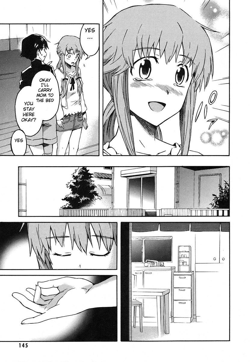 Mirai Nikki Chapter 12 page 21 - Chapter 12: Second Day - Suspicious Toybox