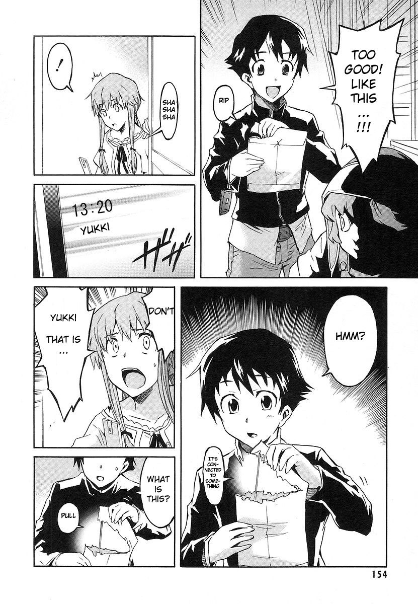 Mirai Nikki Chapter 12 page 29 - Chapter 12: Second Day - Suspicious Toybox