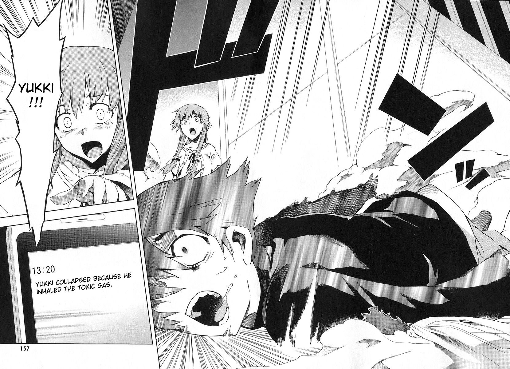 Mirai Nikki Chapter 12 page 31 - Chapter 12: Second Day - Suspicious Toybox