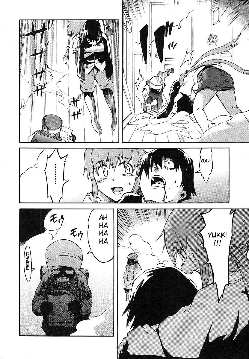 Mirai Nikki Chapter 12 page 32 - Chapter 12: Second Day - Suspicious Toybox