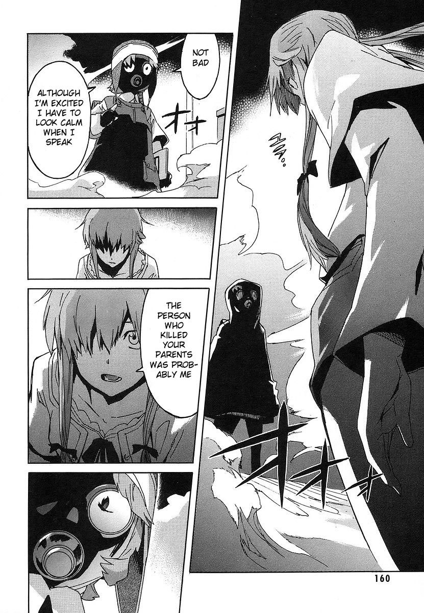 Mirai Nikki Chapter 12 page 34 - Chapter 12: Second Day - Suspicious Toybox