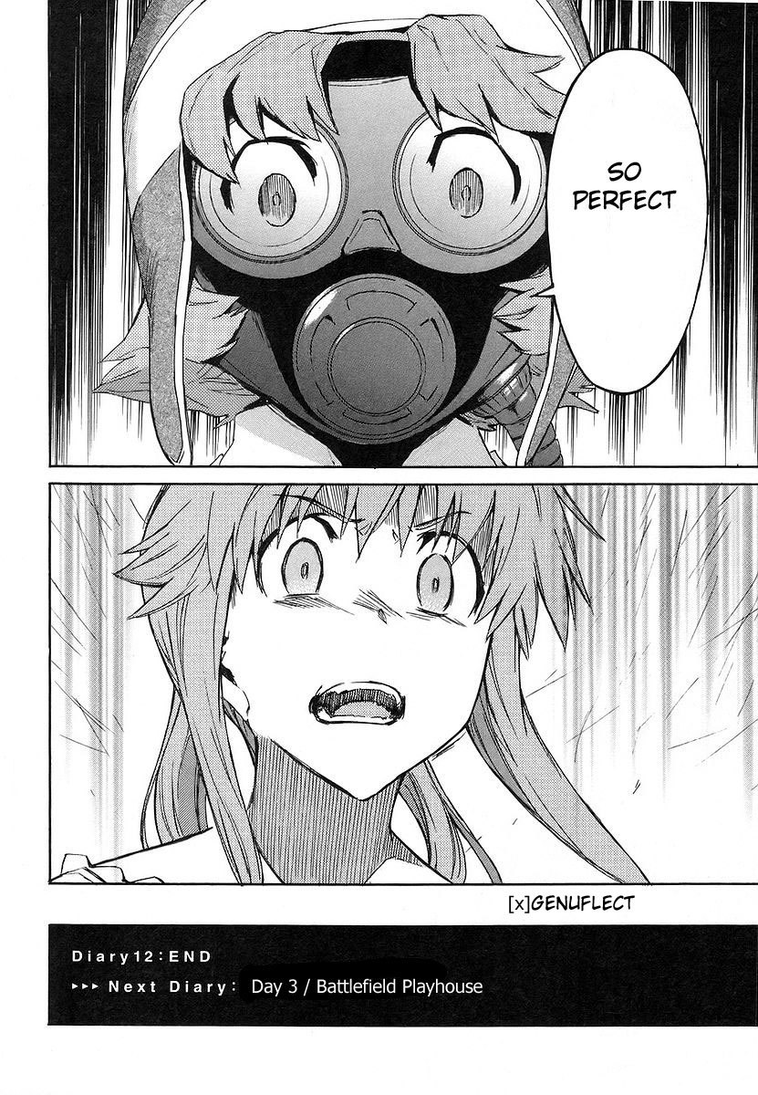Mirai Nikki Chapter 12 page 36 - Chapter 12: Second Day - Suspicious Toybox