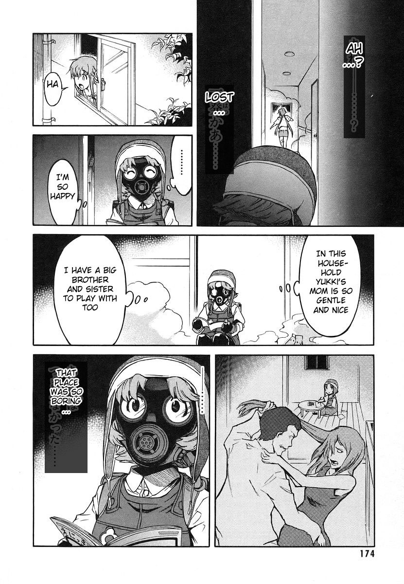 Mirai Nikki Chapter 13 page 13 - Chapter 13: Third Day - Battlefield Playhouse