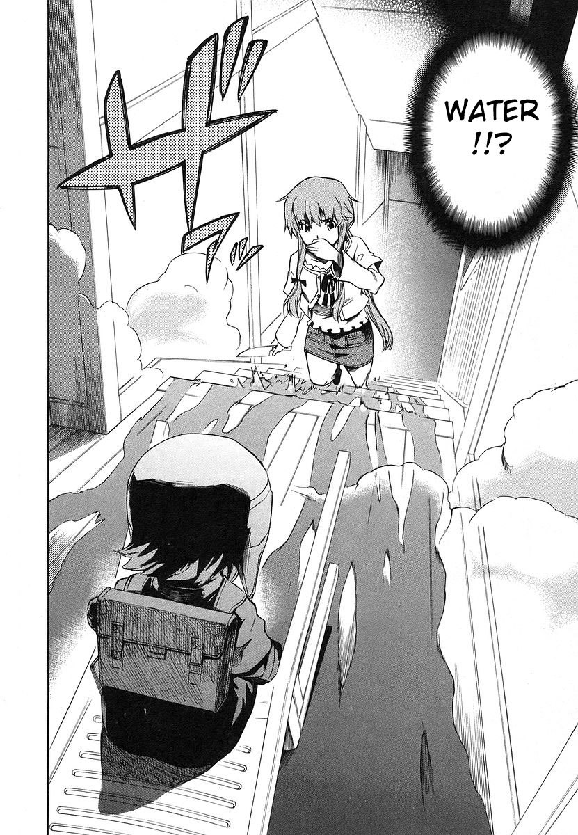 Mirai Nikki Chapter 13 page 19 - Chapter 13: Third Day - Battlefield Playhouse
