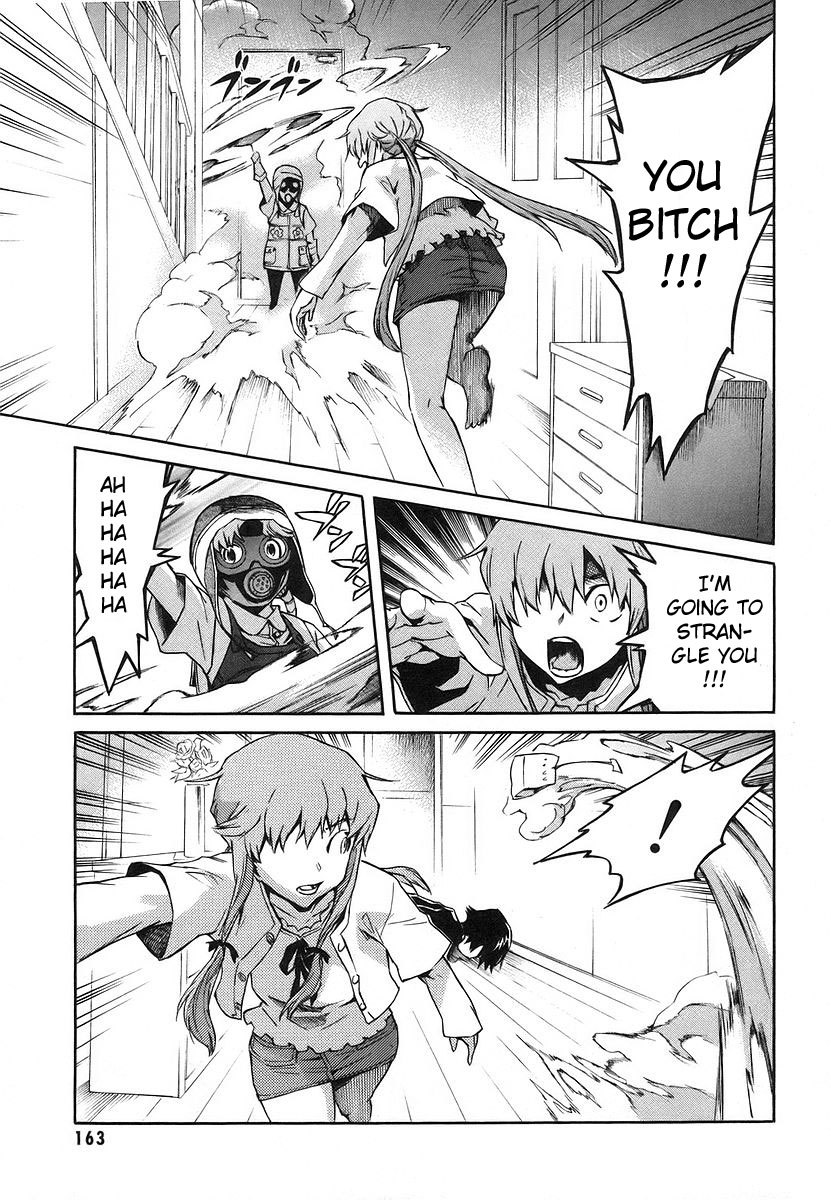 Mirai Nikki Chapter 13 page 2 - Chapter 13: Third Day - Battlefield Playhouse