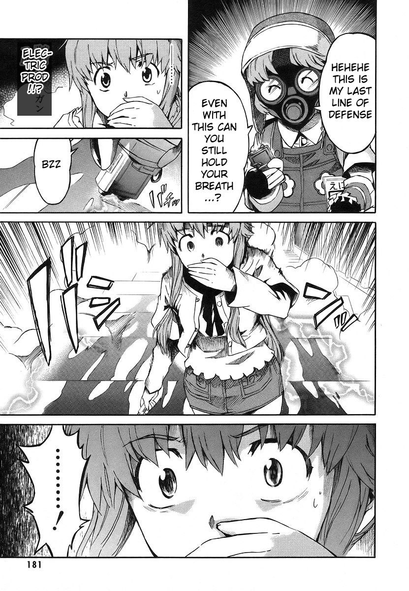 Mirai Nikki Chapter 13 page 20 - Chapter 13: Third Day - Battlefield Playhouse