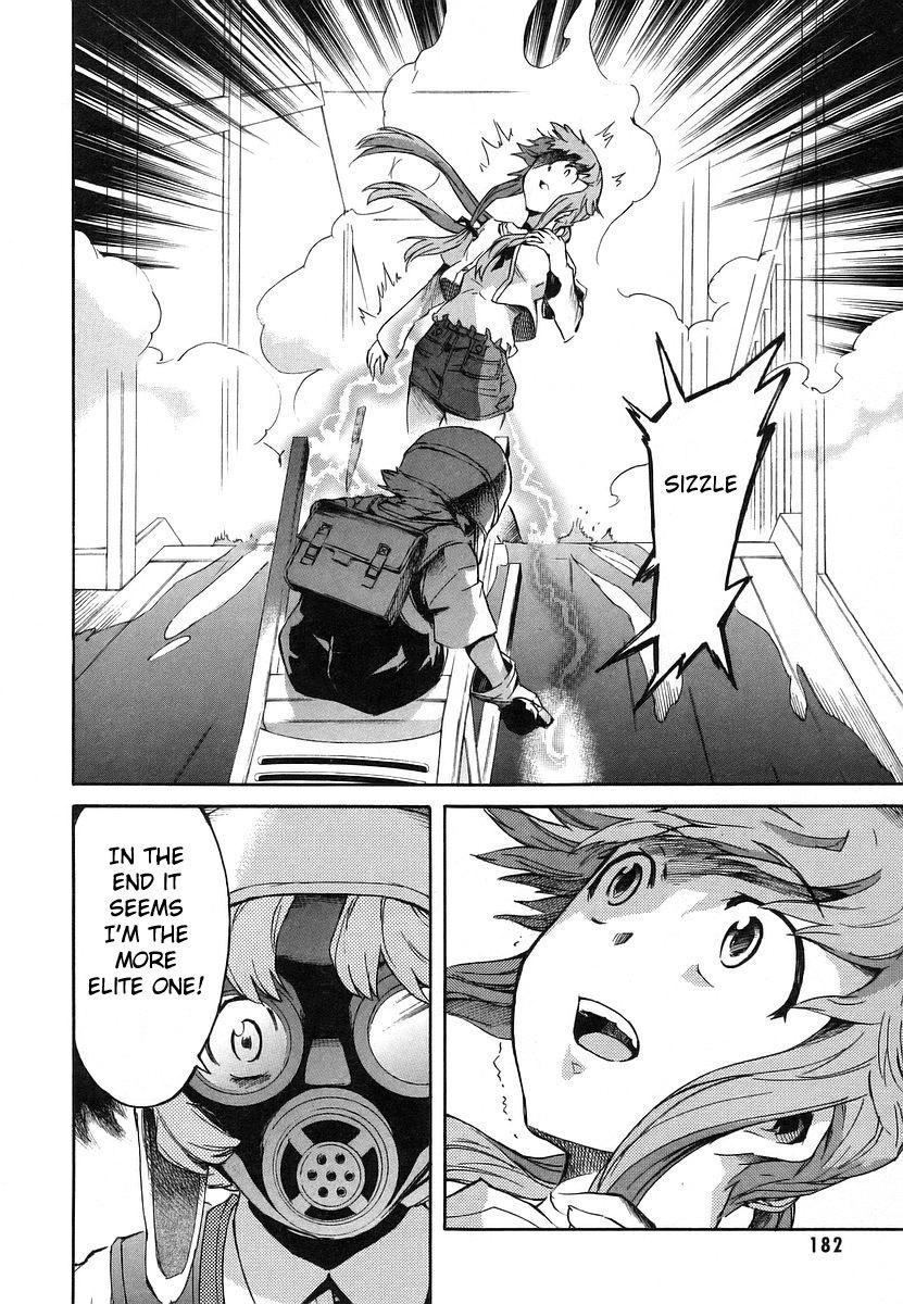Mirai Nikki Chapter 13 page 21 - Chapter 13: Third Day - Battlefield Playhouse