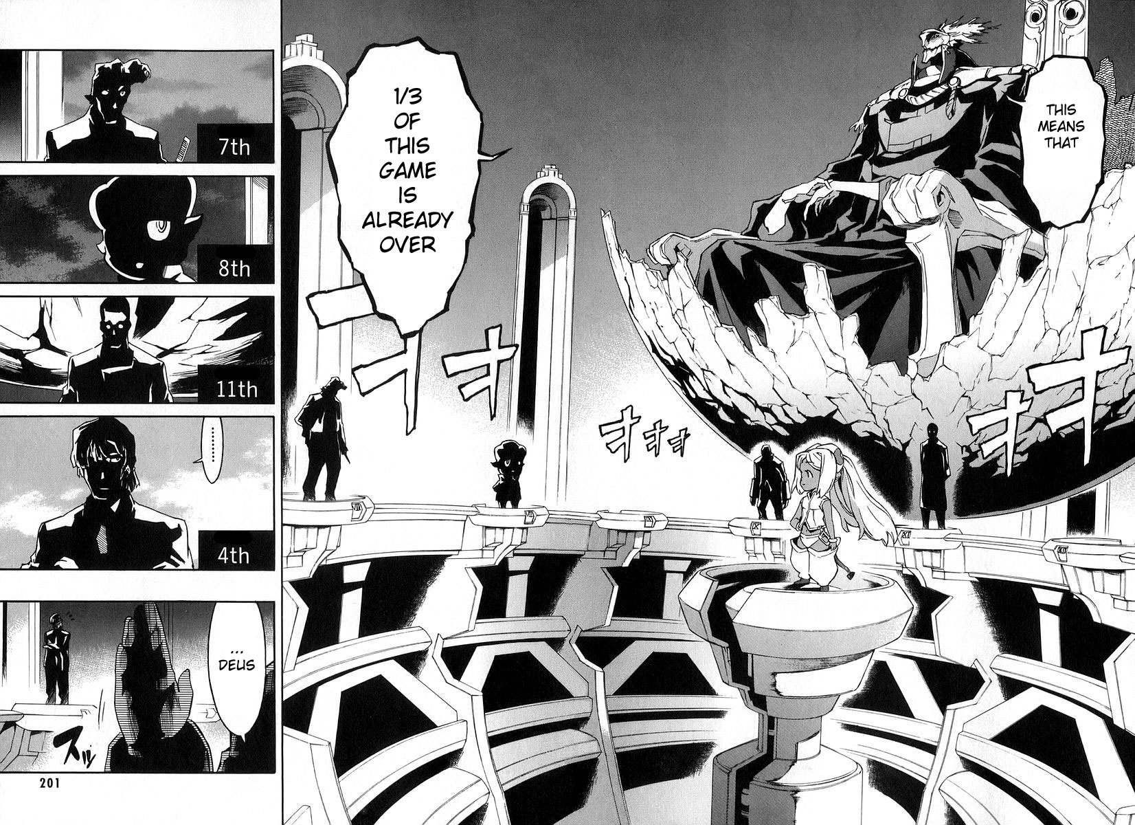 Mirai Nikki Chapter 13 page 38 - Chapter 13: Third Day - Battlefield Playhouse