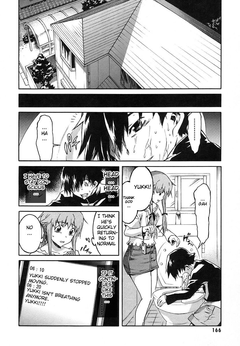 Mirai Nikki Chapter 13 page 5 - Chapter 13: Third Day - Battlefield Playhouse