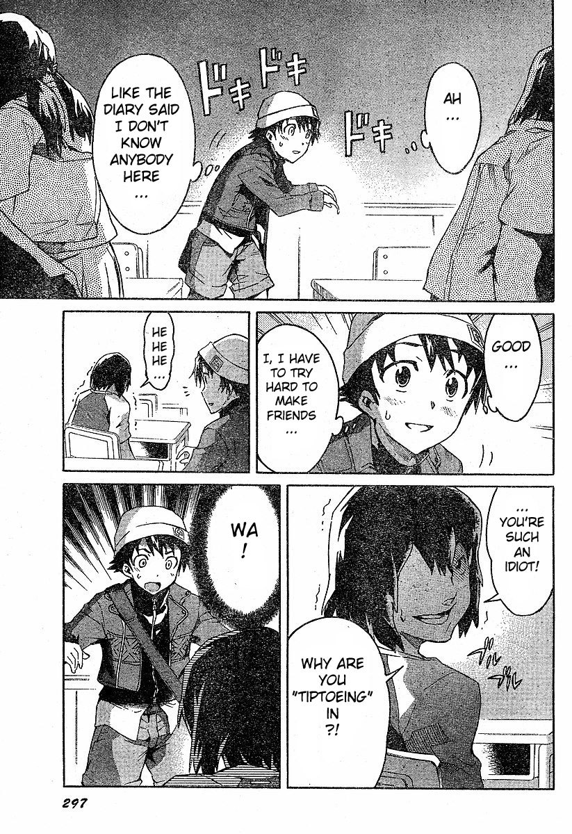 Mirai Nikki Chapter 14 page 11 - Chapter 14: Automatically Follow
