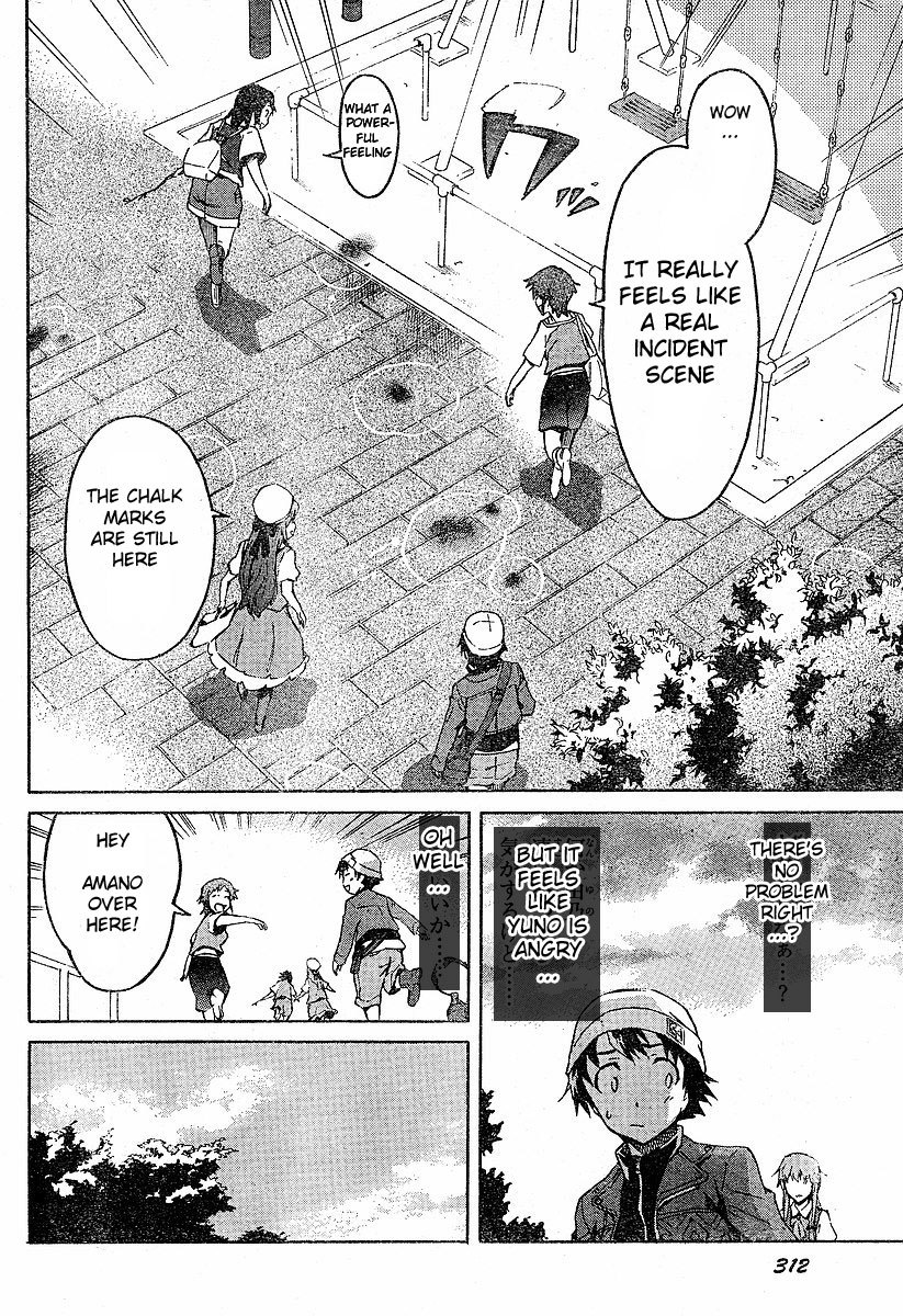 Mirai Nikki Chapter 14 page 26 - Chapter 14: Automatically Follow