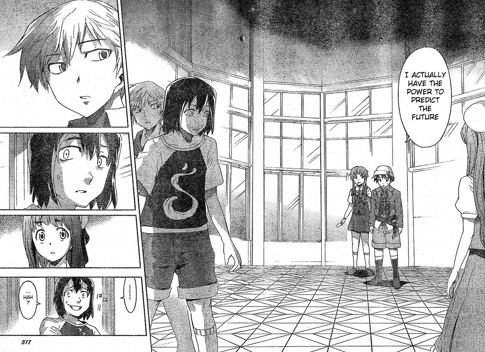 Mirai Nikki Chapter 15 page 23 - Chapter 15: A Certain World