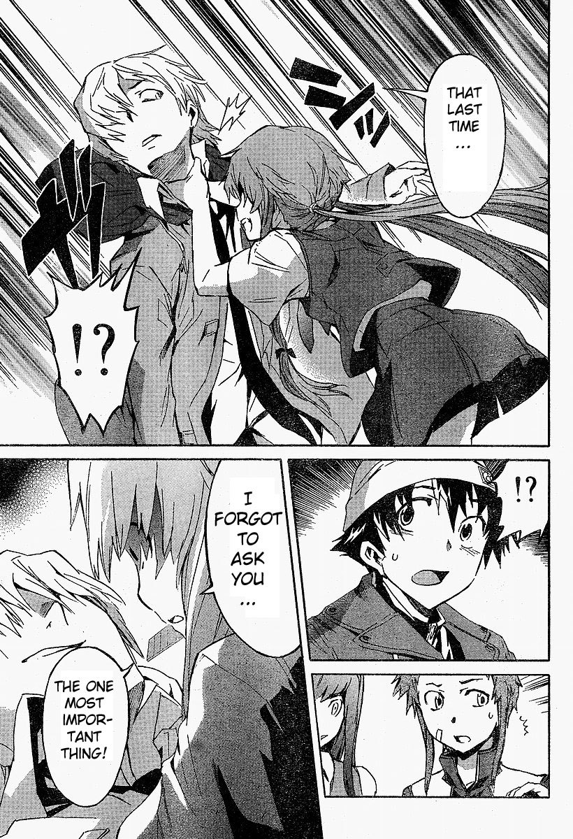 Mirai Nikki Chapter 16 page 30 - Chapter 16: Relatives Engage in Battle