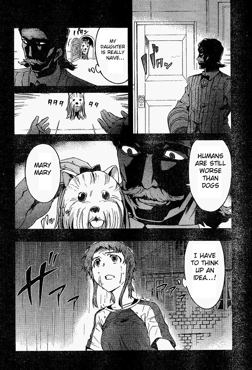 Mirai Nikki Chapter 16 page 5 - Chapter 16: Relatives Engage in Battle