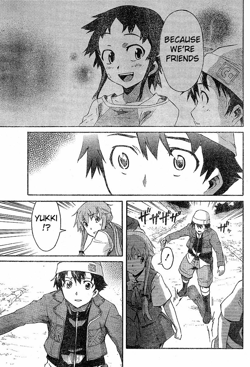 Mirai Nikki Chapter 17 page 34 - Chapter 17: Most Powerful of the Non-Owners