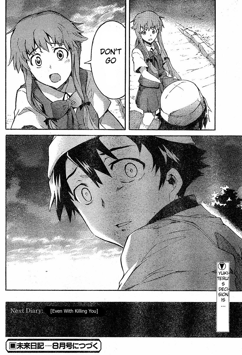 Mirai Nikki Chapter 17 page 36 - Chapter 17: Most Powerful of the Non-Owners