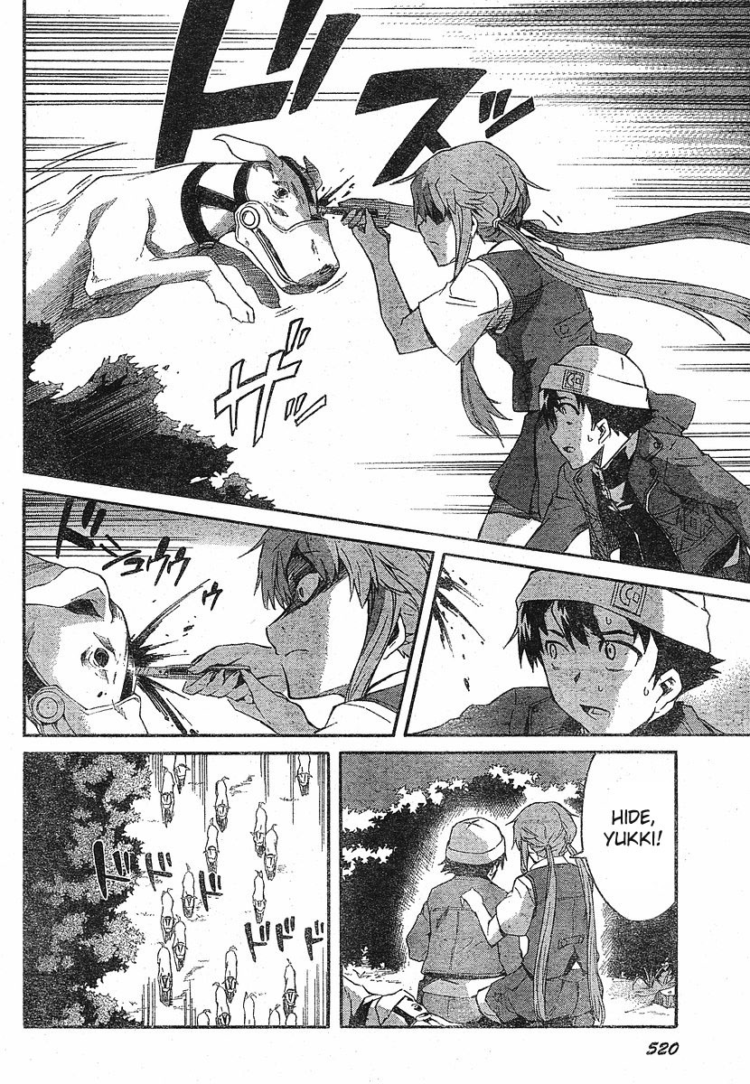 Mirai Nikki Chapter 18 page 11 - Chapter 18: Even With Killing You