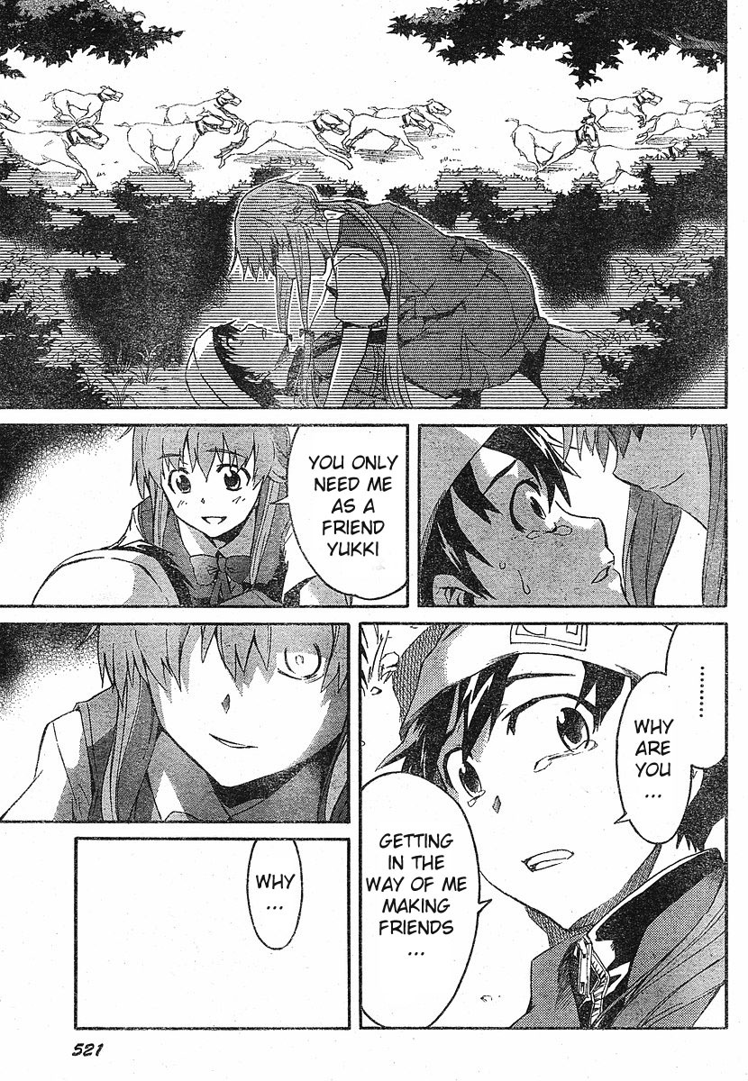 Mirai Nikki Chapter 18 page 12 - Chapter 18: Even With Killing You